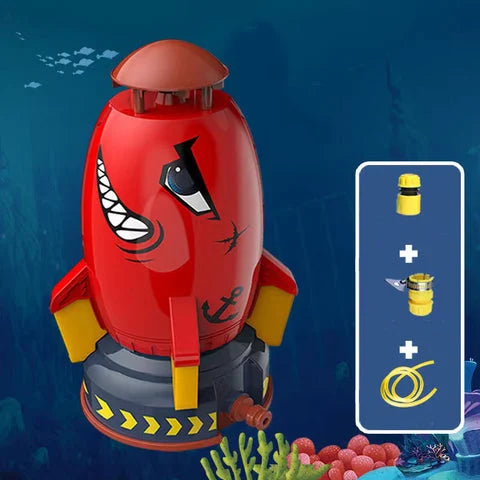 ¡COLECCION DE LIQUIDACIÓN! ASPERSOR DE AGUA COHETE TOYSHOP