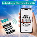 PRODUCTO EXCLUSIVO. PACK X3 PULSERAS  SHAI CON VERSÍCULOS