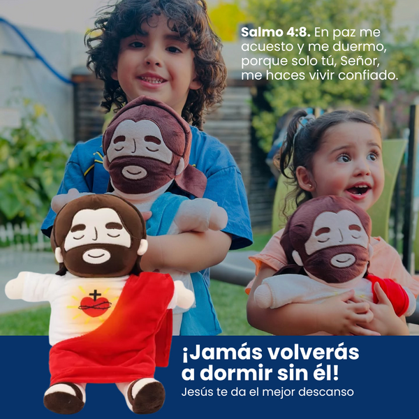 PRODUCTO EXCLUSIVO PELUCHE DE LUJO QUE RESPIRA: JESUS MI FIEL AMIGO