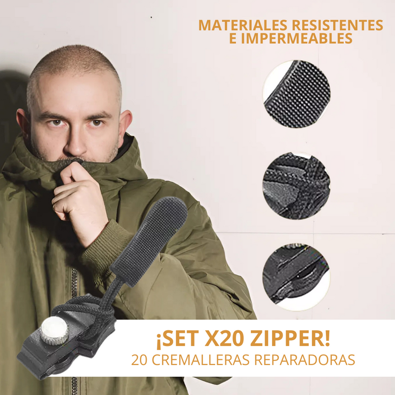 SET DE REPARACIÓN CREMALLERAS ZIPPER