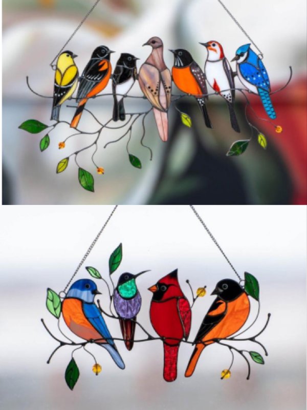 ADICIONAL COLGANTE DE AVES PARA VENTANA