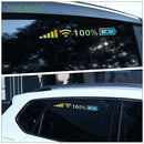 ADICIONAL A TU COMPRA! SET X 2 DE STICKERS REFLECTIVOS BATERY CHARGE