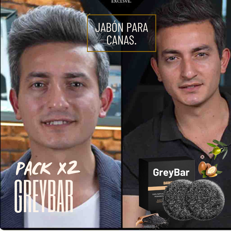 GREYBAR CHAMPÚ PARA CANAS PACKX2