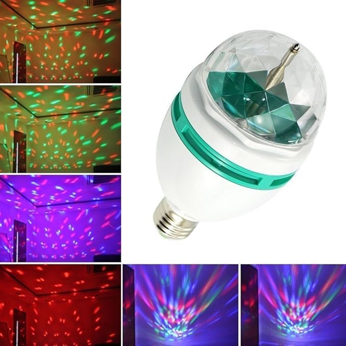 ¡ DE TEMPORADA! SET X 3 BOMBILLAS GIRATORIAS LUMIGIRO MKT I