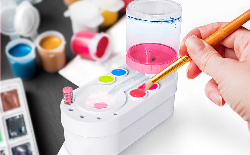 BrushFlow - ¡Oferta Exclusiva para Creativos! - LIMPIADOR DE PINCELES