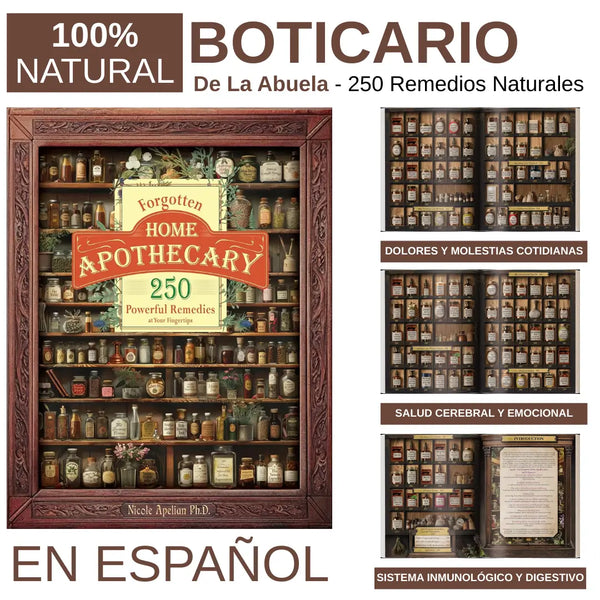 EL BOTICARIO DE LA ABUELA - 250 REMEDIOS CASEROS PARA TODOS LOS DOLORES