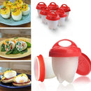 Molde de Silicona para Cocinar Huevos x6pcs