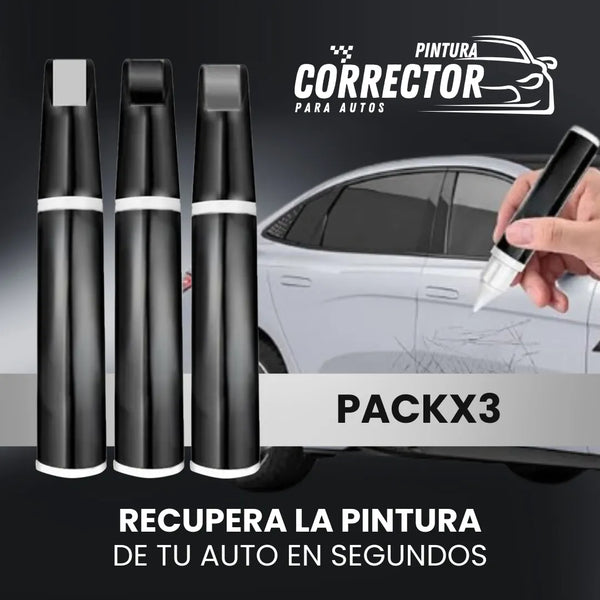 ADICIONAL PACK X3 PINTURA  CORRECTOR PARA AUTO