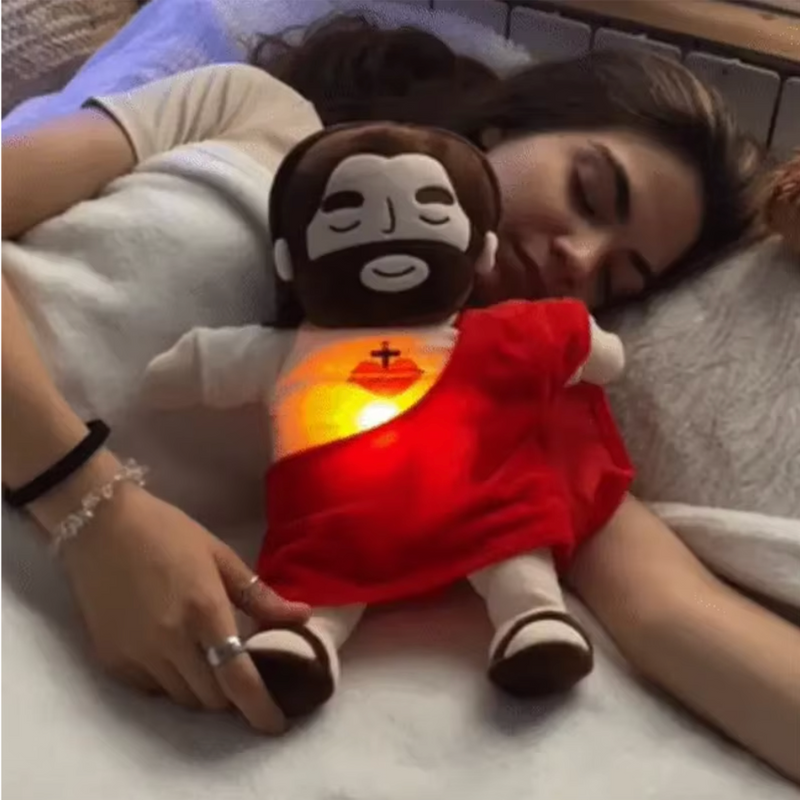 PRODUCTO ADICIONAL PELUCHE DE LUJO QUE RESPIRA JESUS MI FIEL AMIGO✝️