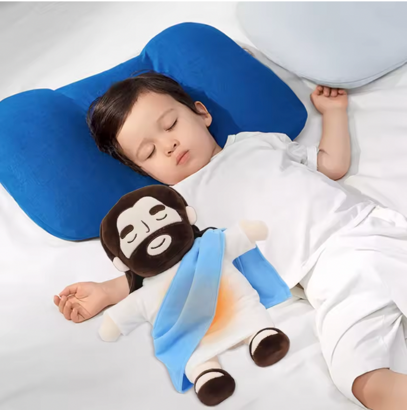 PRODUCTO ADICIONAL PELUCHE DE LUJO QUE RESPIRA JESUS MI FIEL AMIGO✝️