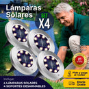 SET X4 LÁMPARAS SOLARES