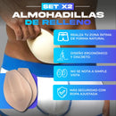 SET X2 ALMOHADILLAS DE  RELLENO PARA HOMBRE