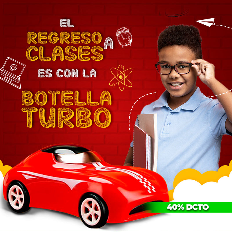 ¡ PRODUCTO IMPORTADO ! BOTELLA TURBO MKT B