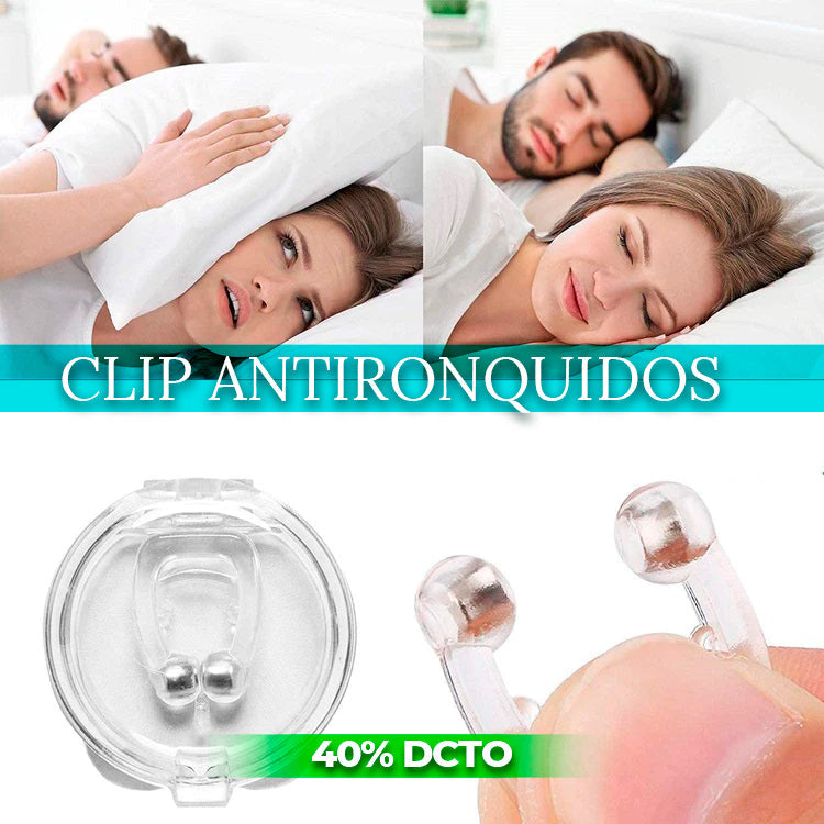 ¡AMPLÍA TU PEDIDO! CLIP MAGNETICO ANTIRONQUIDOS SLEEPYPAL