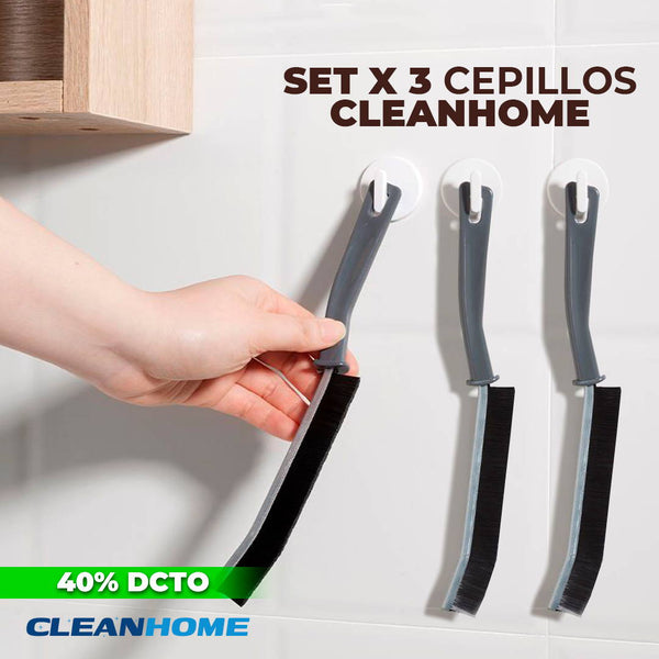 ADICIONAL SET X 3 DE CEPILLOS MULTIUSOS CALI™