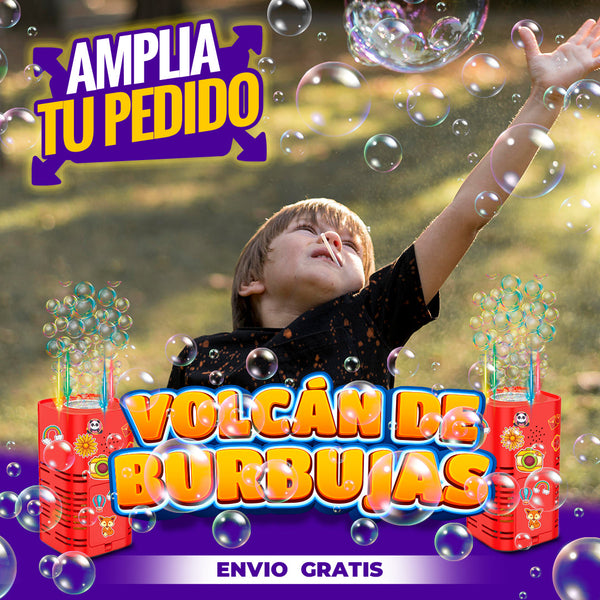 AMPLÍA TU PEDIDO! VOLCÁN DE BURBUJAS TOYSHOP