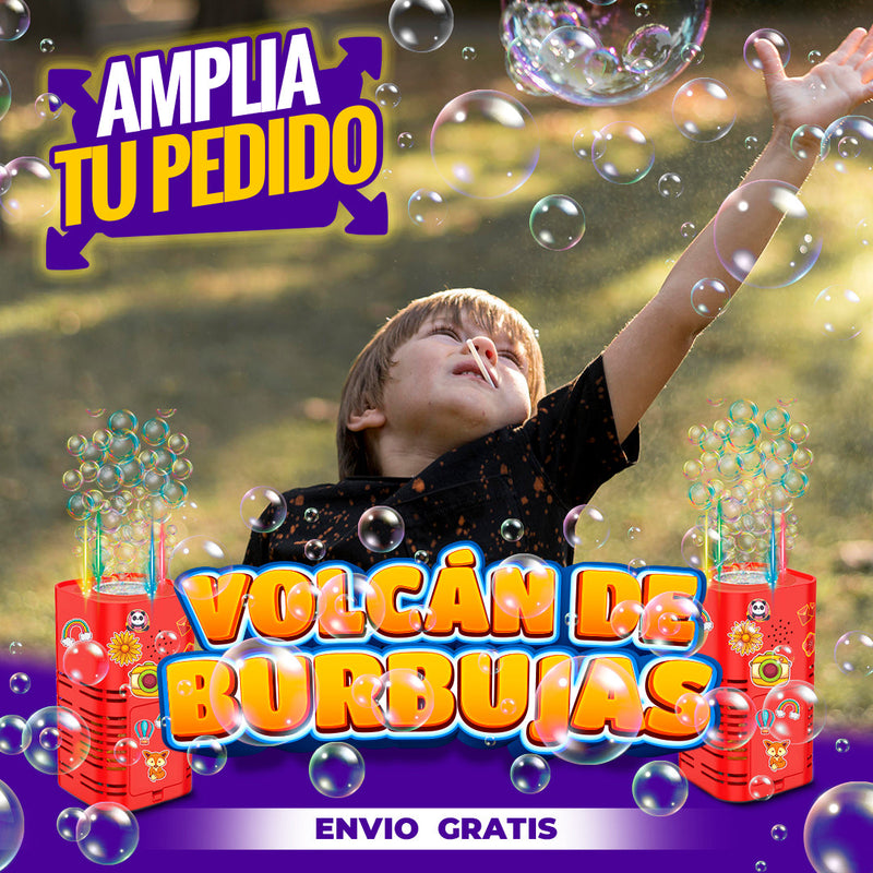 AMPLÍA TU PEDIDO! VOLCÁN DE BURBUJAS TOYSHOP